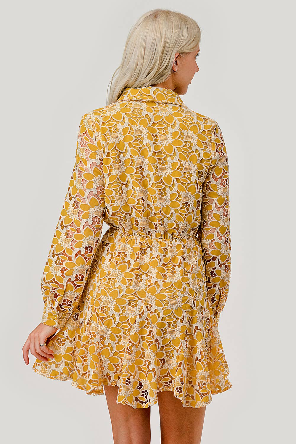 Gabby Eyelet Mini Dress