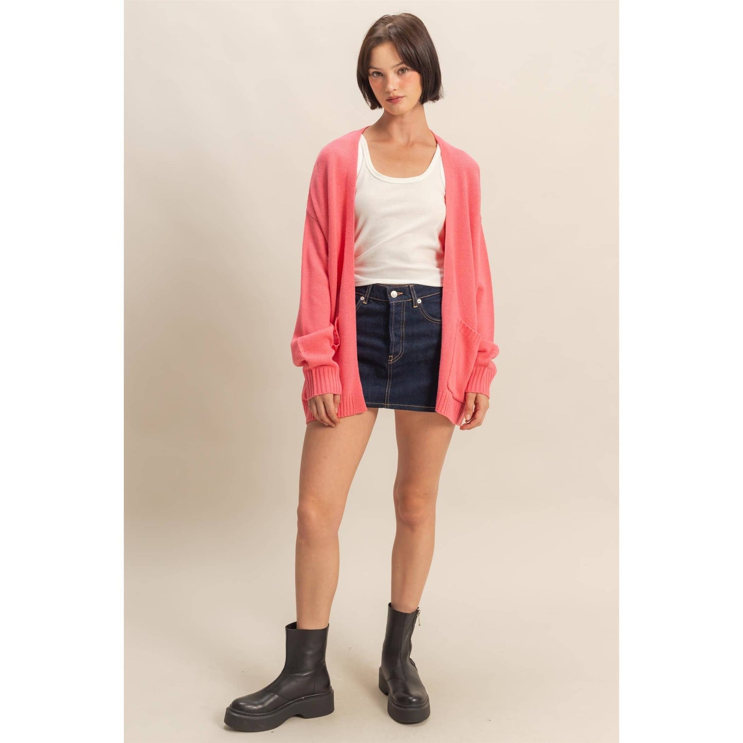 Cardigan Sweater With Pockets