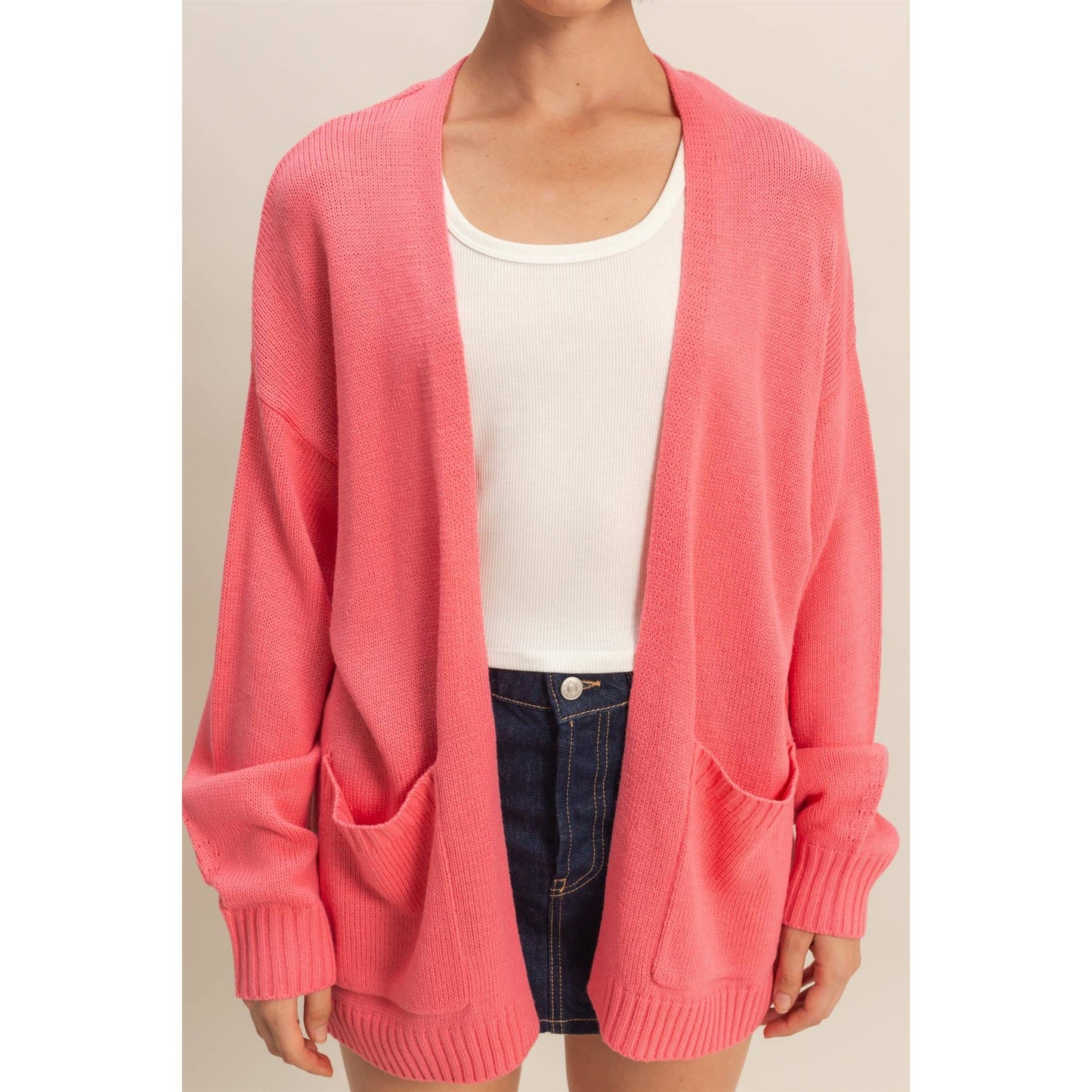Cardigan Sweater With Pockets