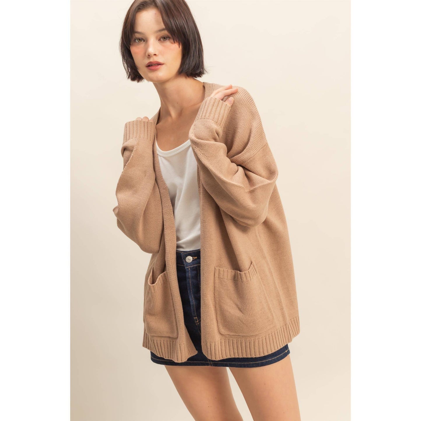 Cardigan Sweater With Pockets