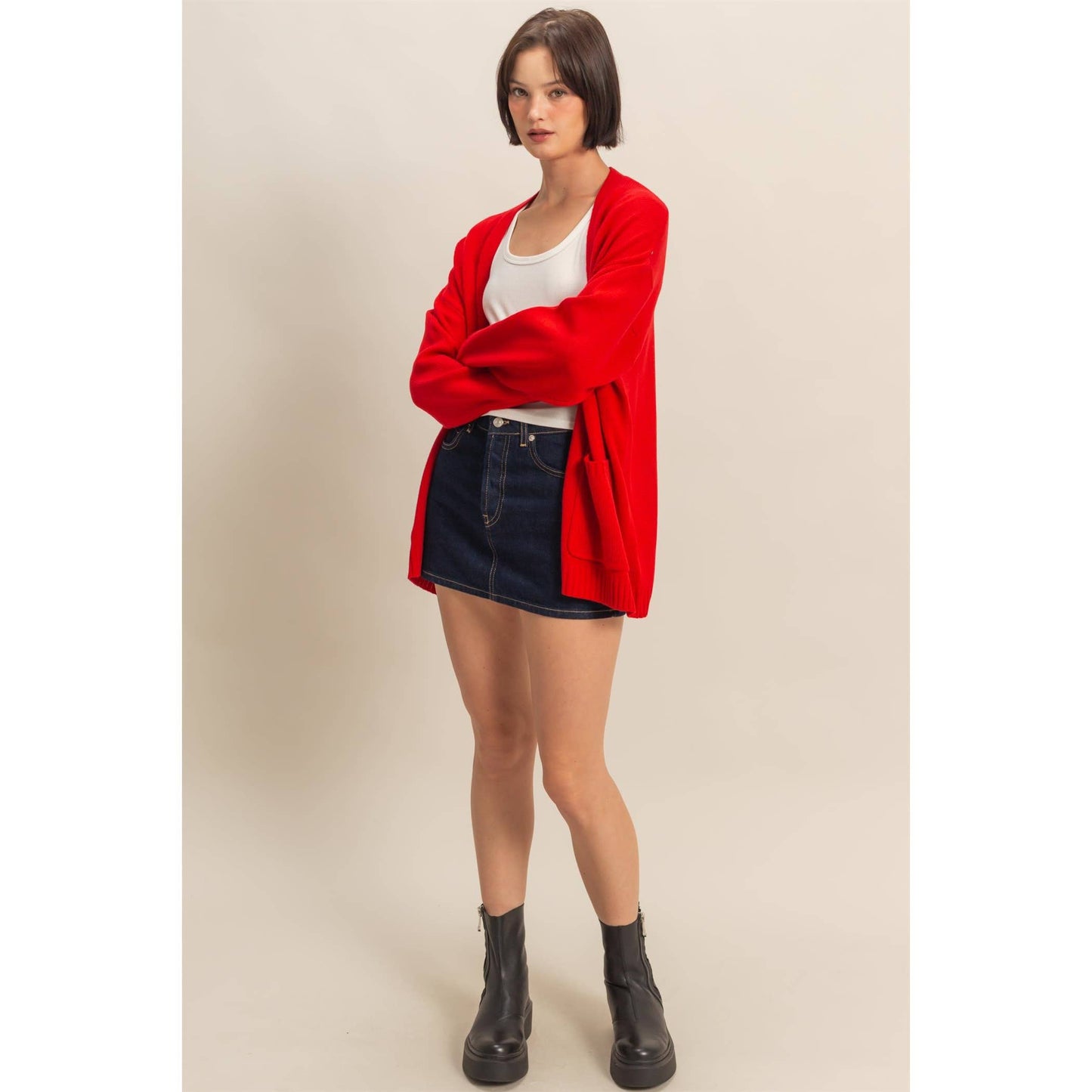 Cardigan Sweater With Pockets