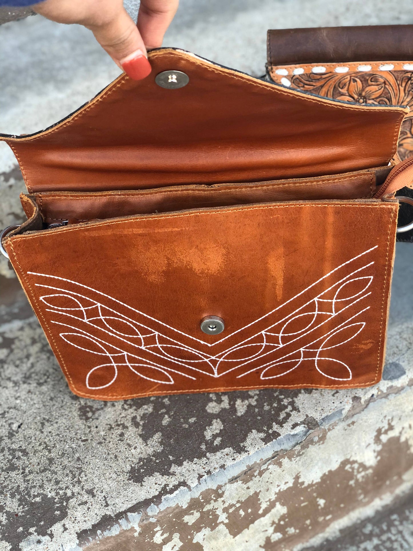 Waylon Leather Crossbody