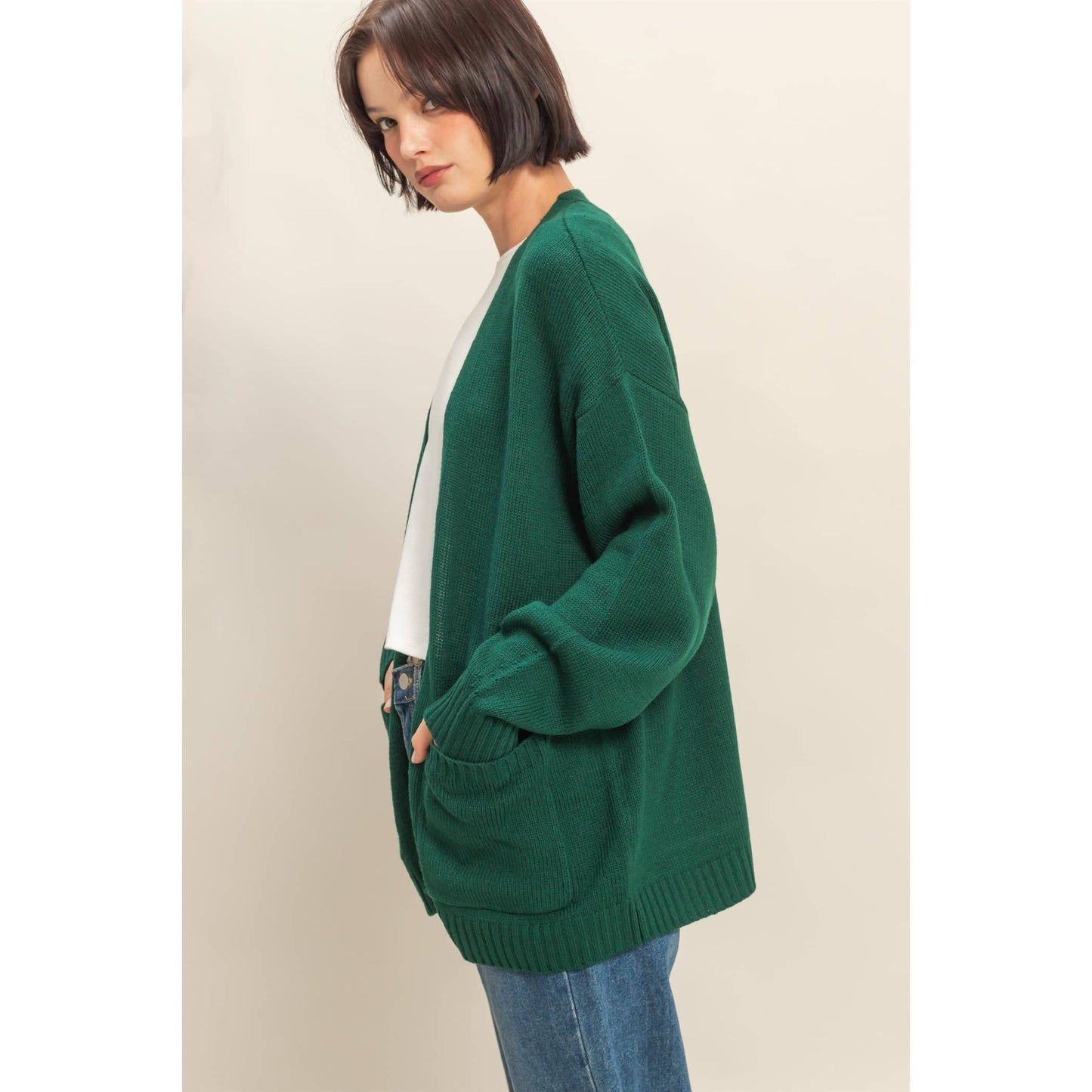 Cardigan Sweater With Pockets