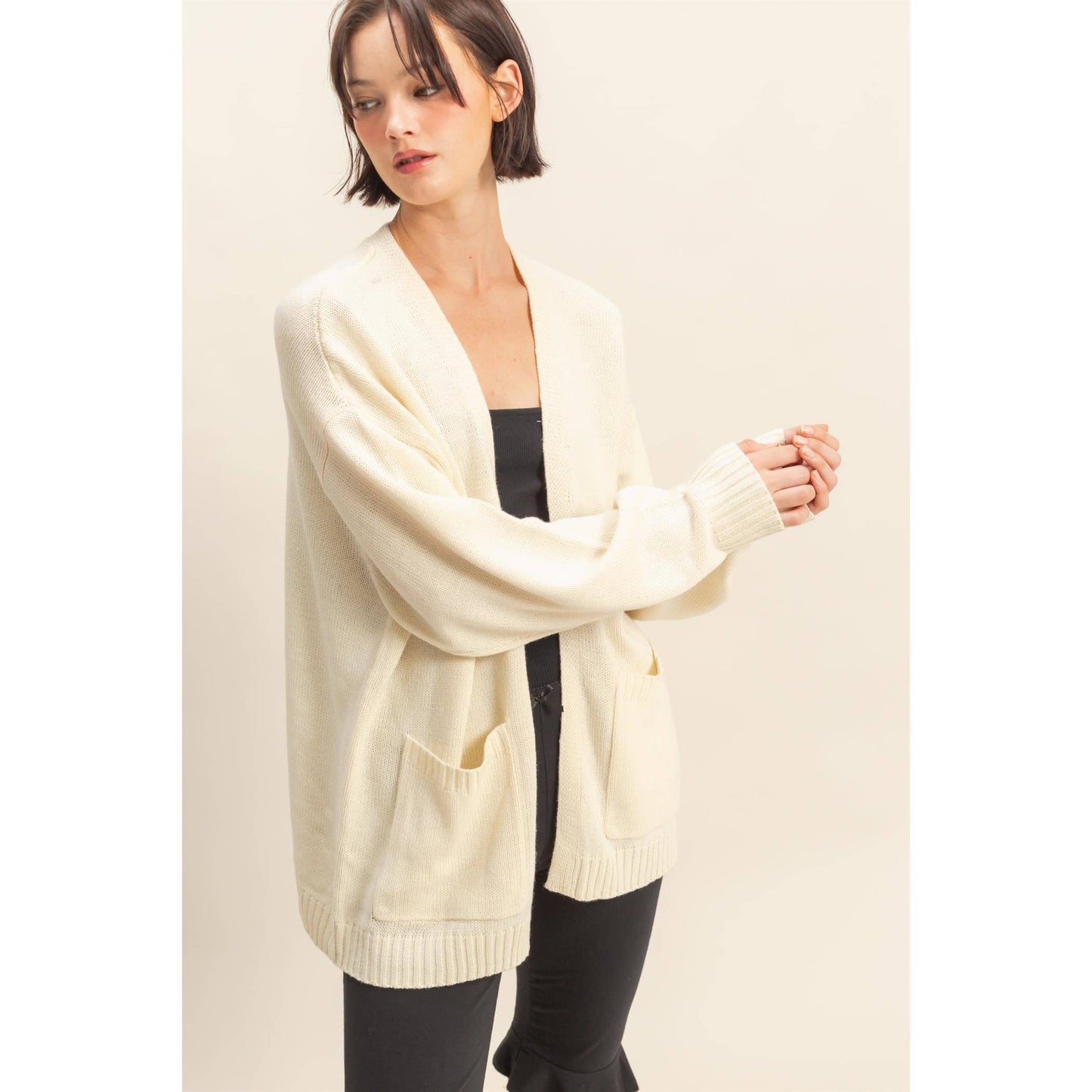 Cardigan Sweater With Pockets