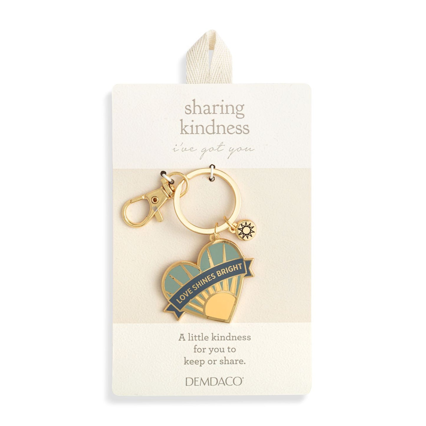 Love Shines Bright Keychain