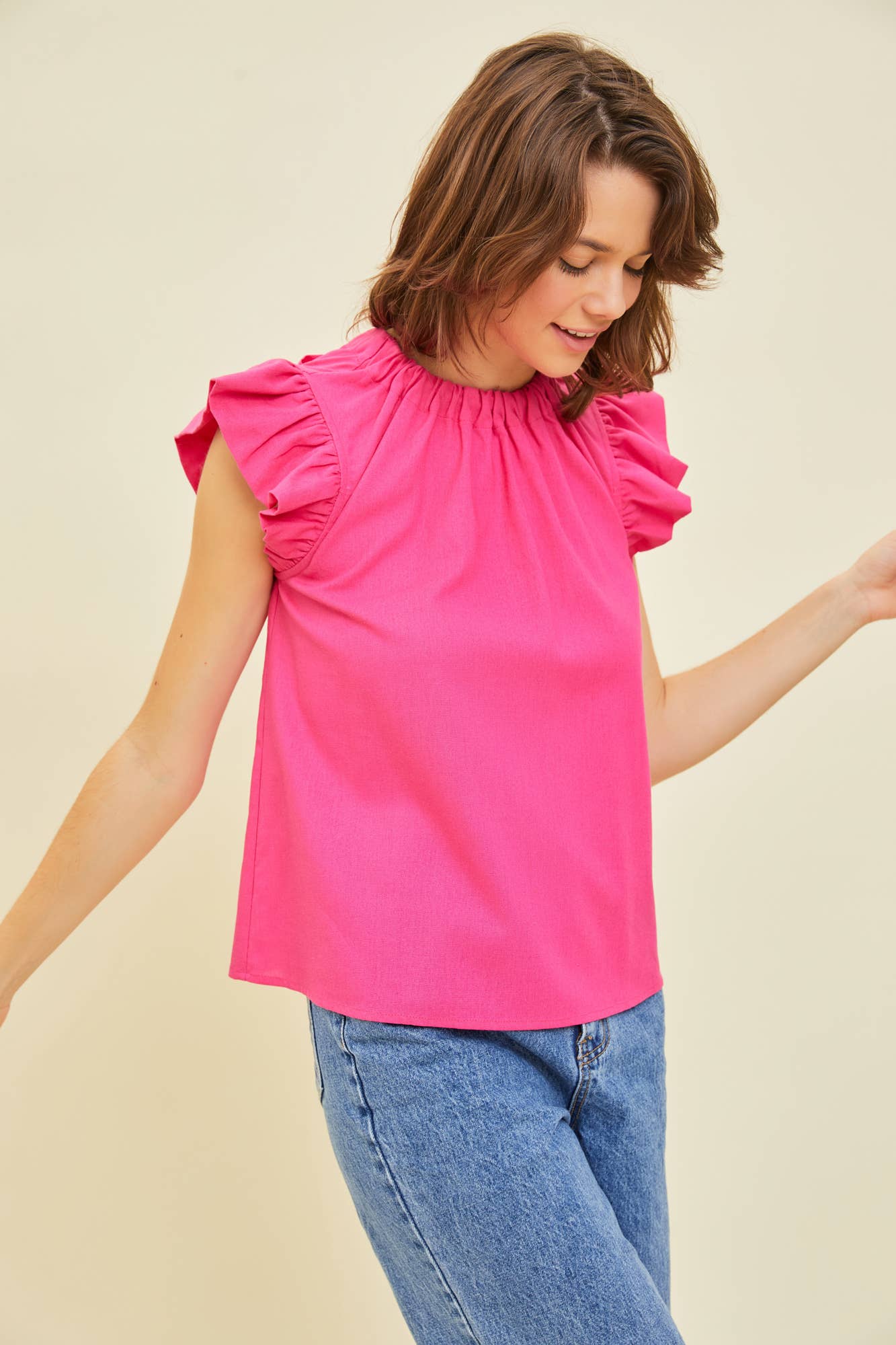 Hadley Classic Ruffle Blouse