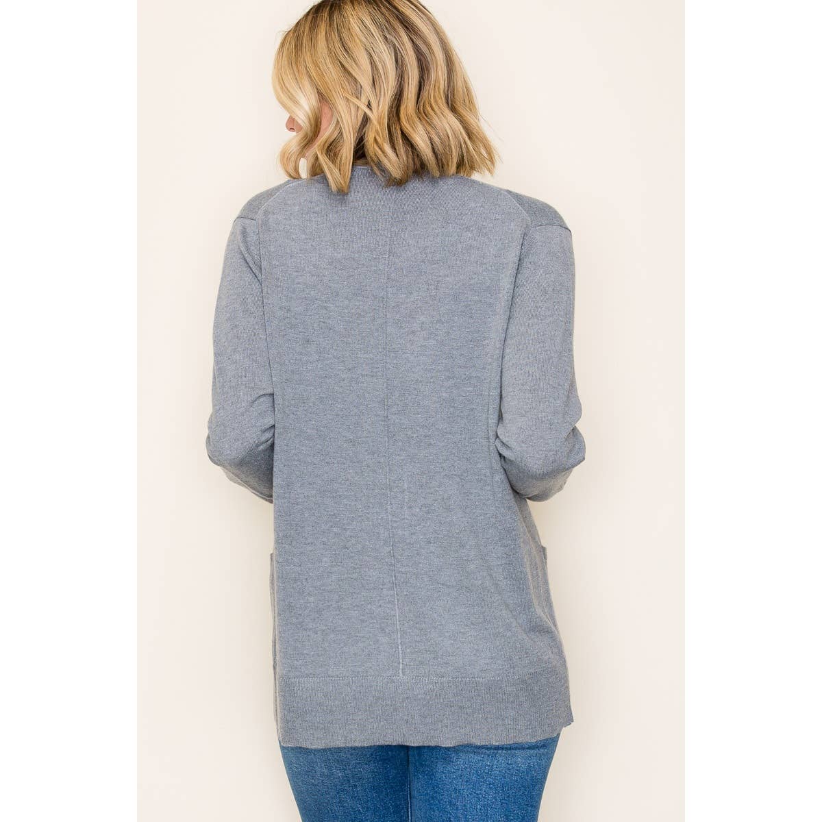 Solid Knit Cardigan