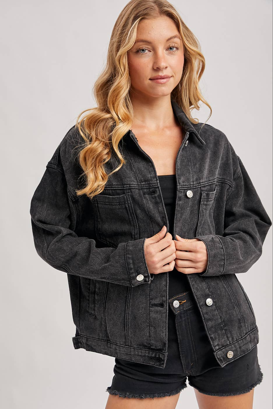 Denim Oversized Jacket