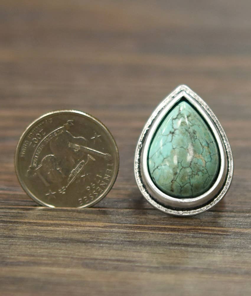 Turquoise Adjustable Ring