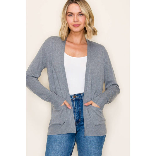 Solid Knit Cardigan