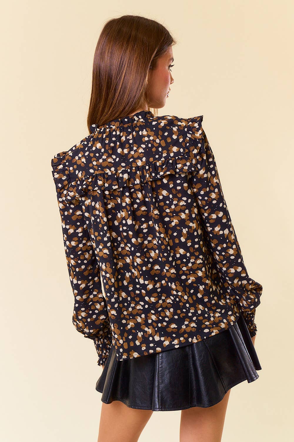 Demi Abstract Blouse