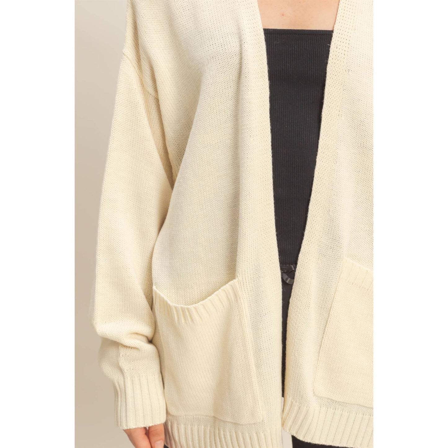 Cardigan Sweater With Pockets