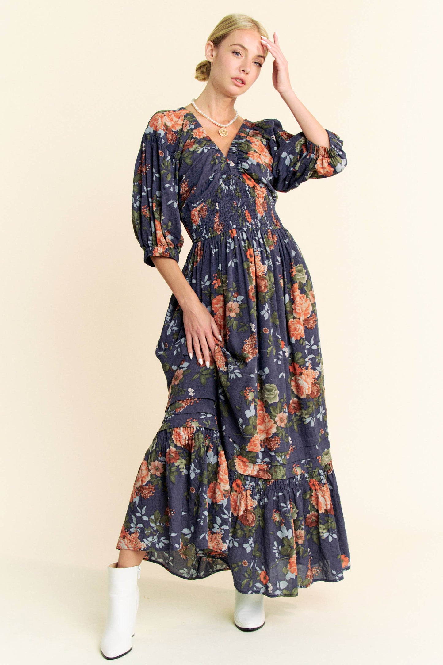 Darby Floral Maxi Dress