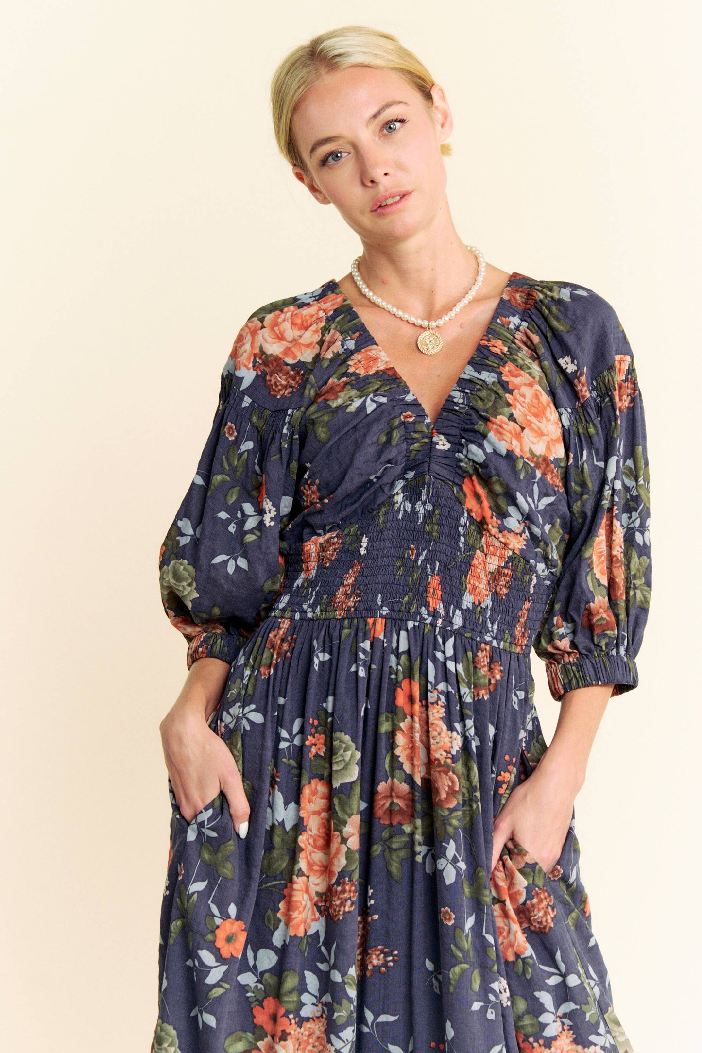 Darby Floral Maxi Dress