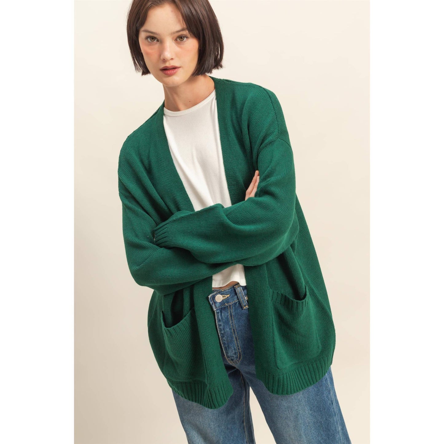 Cardigan Sweater With Pockets