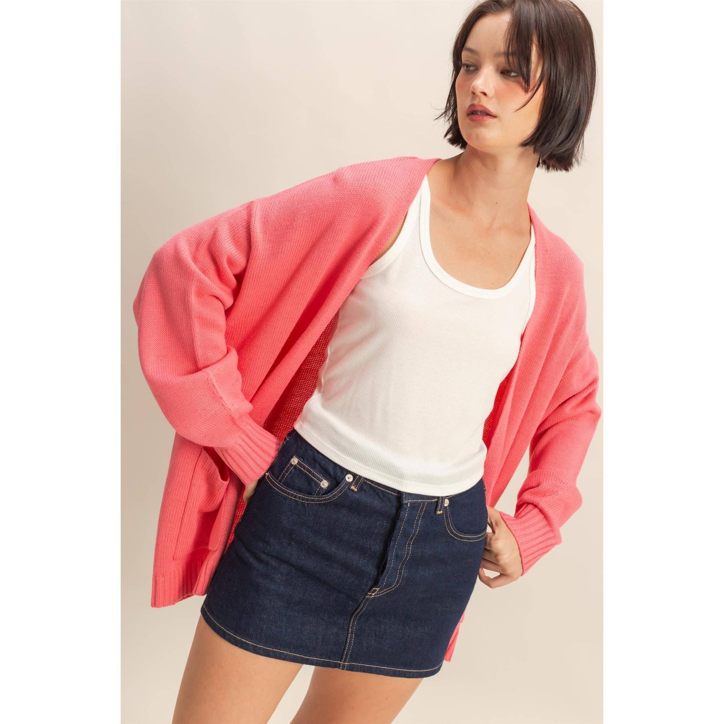 Cardigan Sweater With Pockets