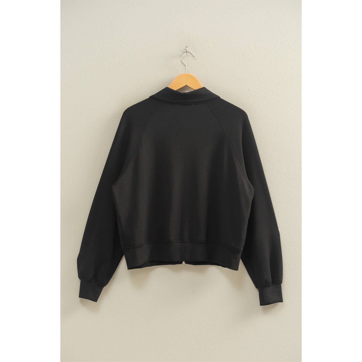 Scuba High Neck Long Sleeve Zip Jacket