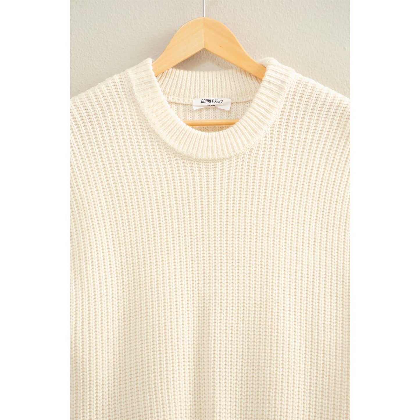 Short Sleeve Oversized Casual Sweater
