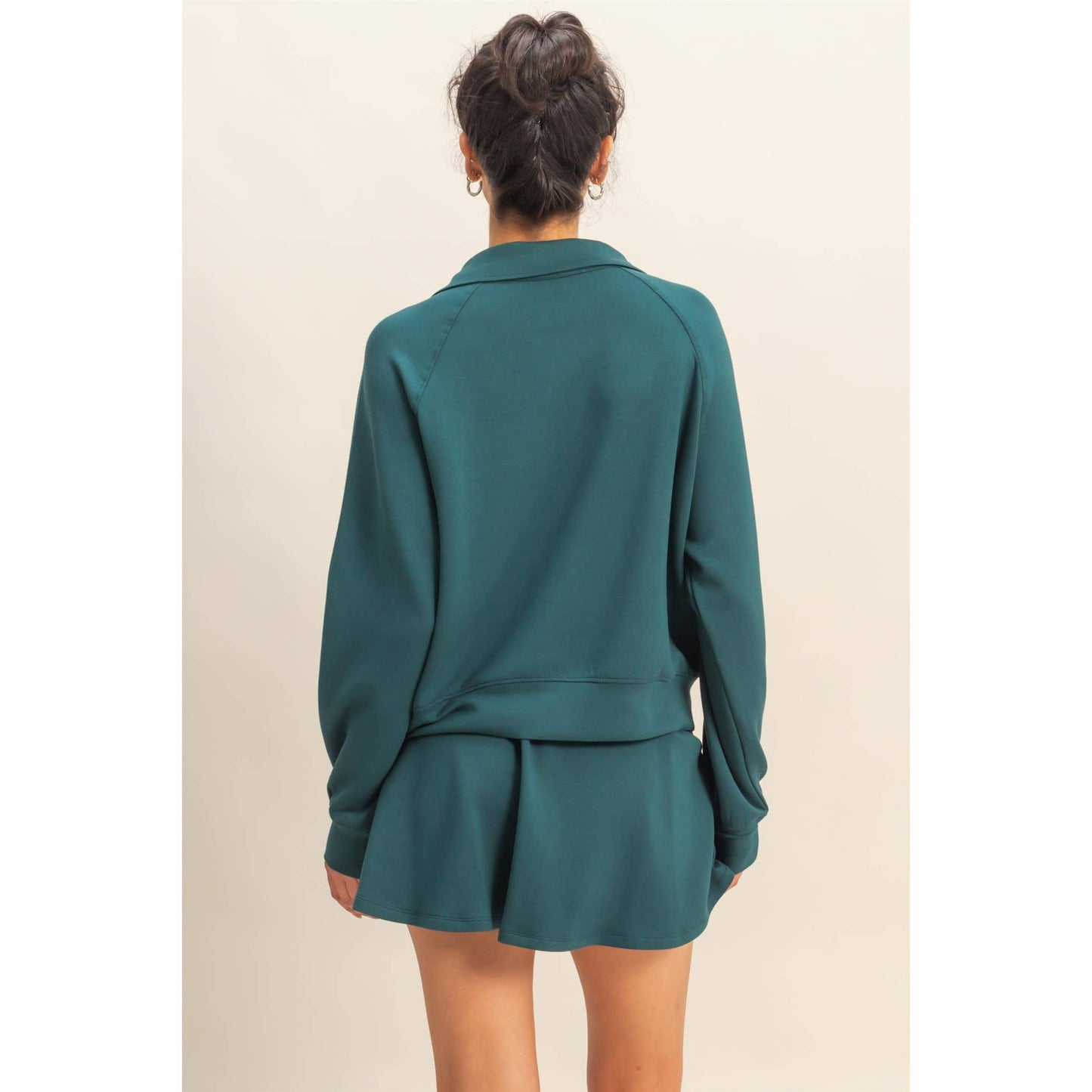Scuba High Neck Long Sleeve Zip Jacket