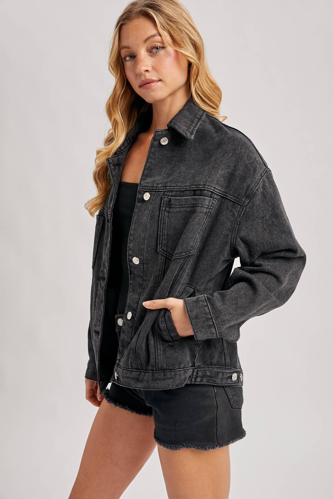 Denim Oversized Jacket
