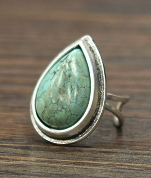 Turquoise Adjustable Ring