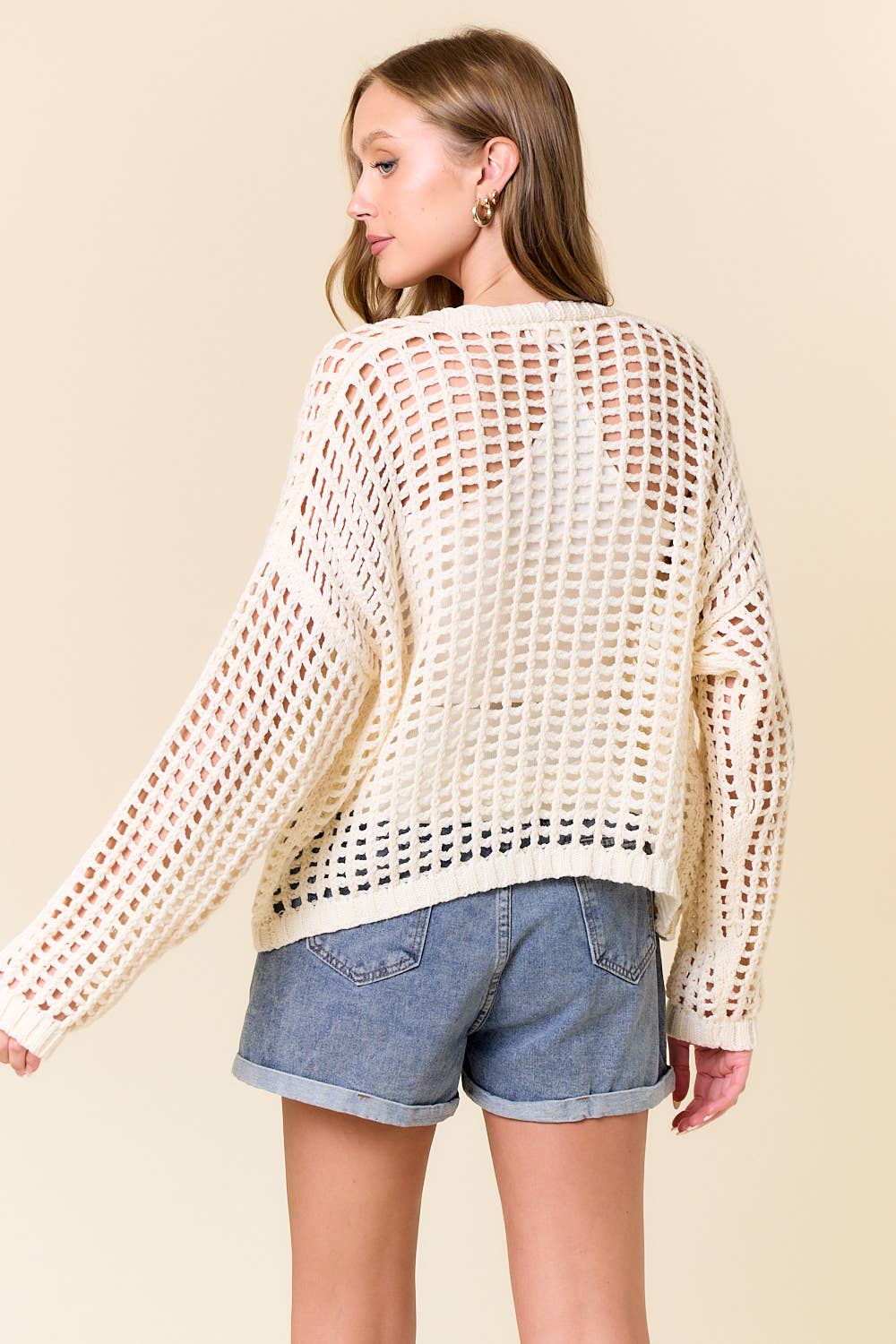 Devin Crochet Cardigan