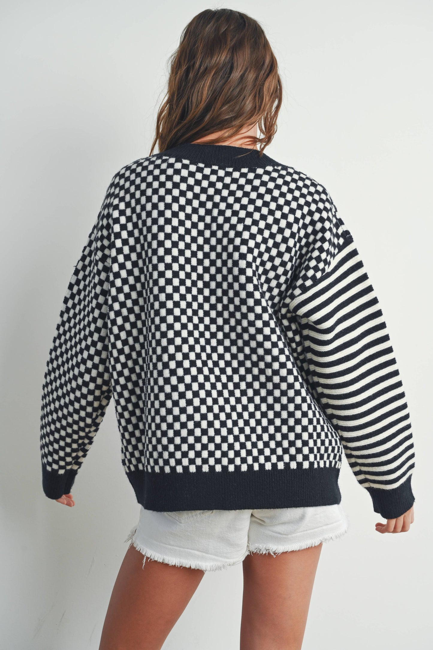 Frenchy Pattern Sweater