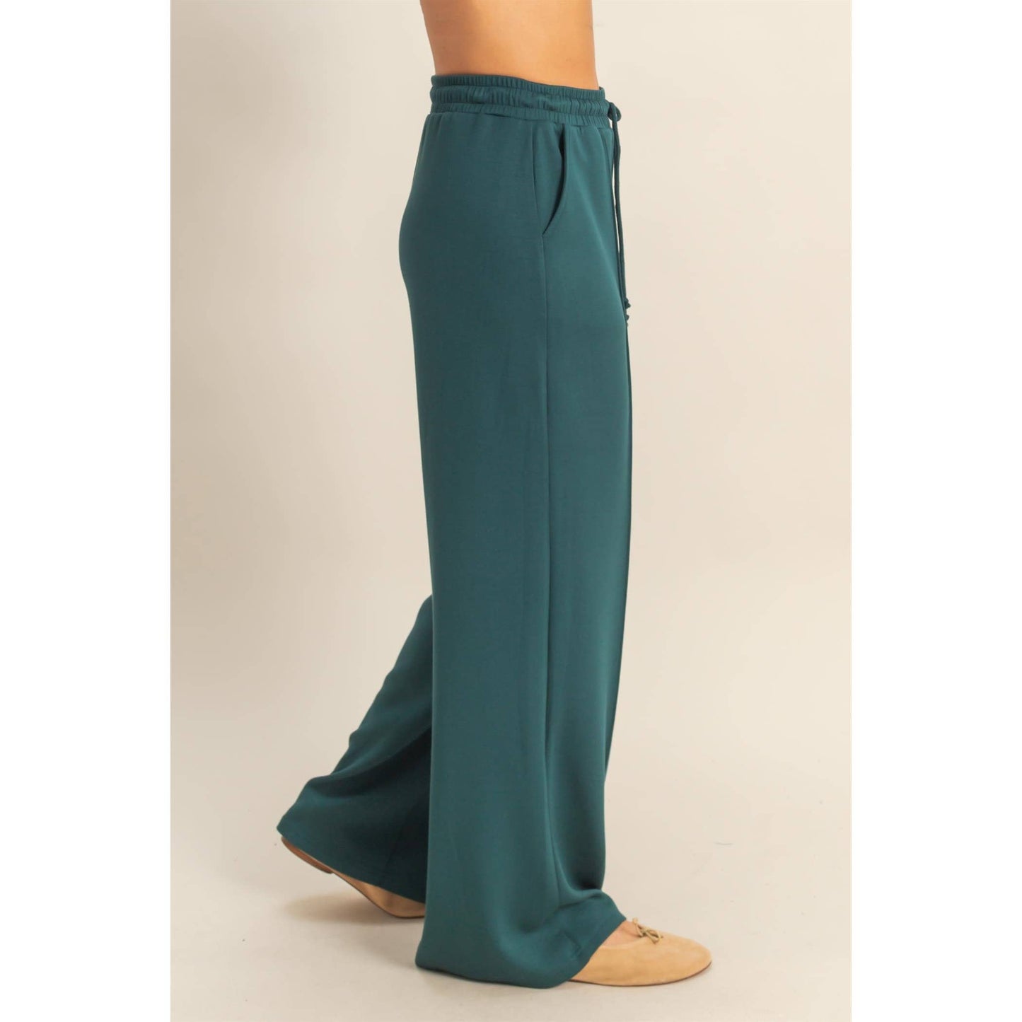 Scuba Wide Leg Pants