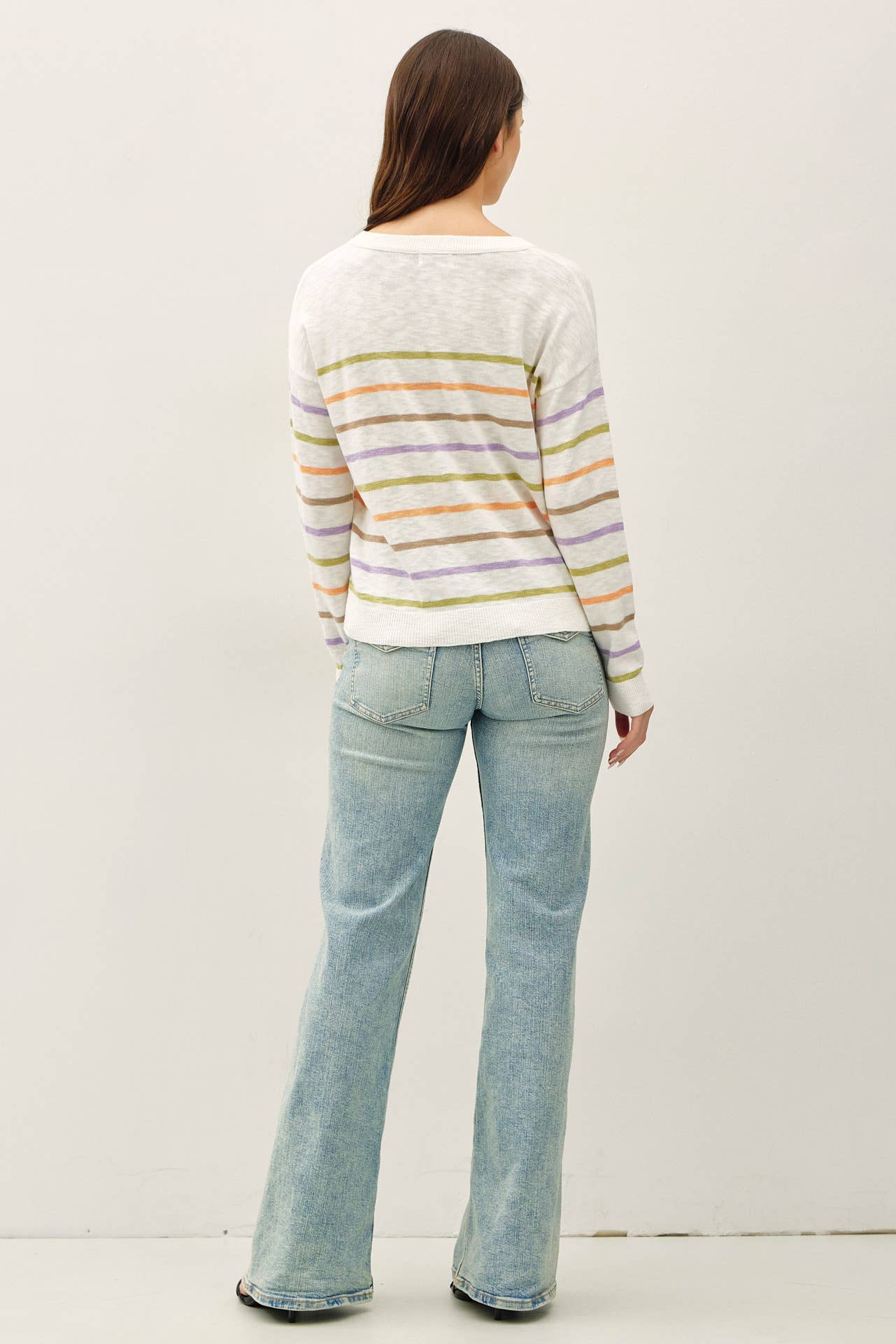 Striped Sweater Top