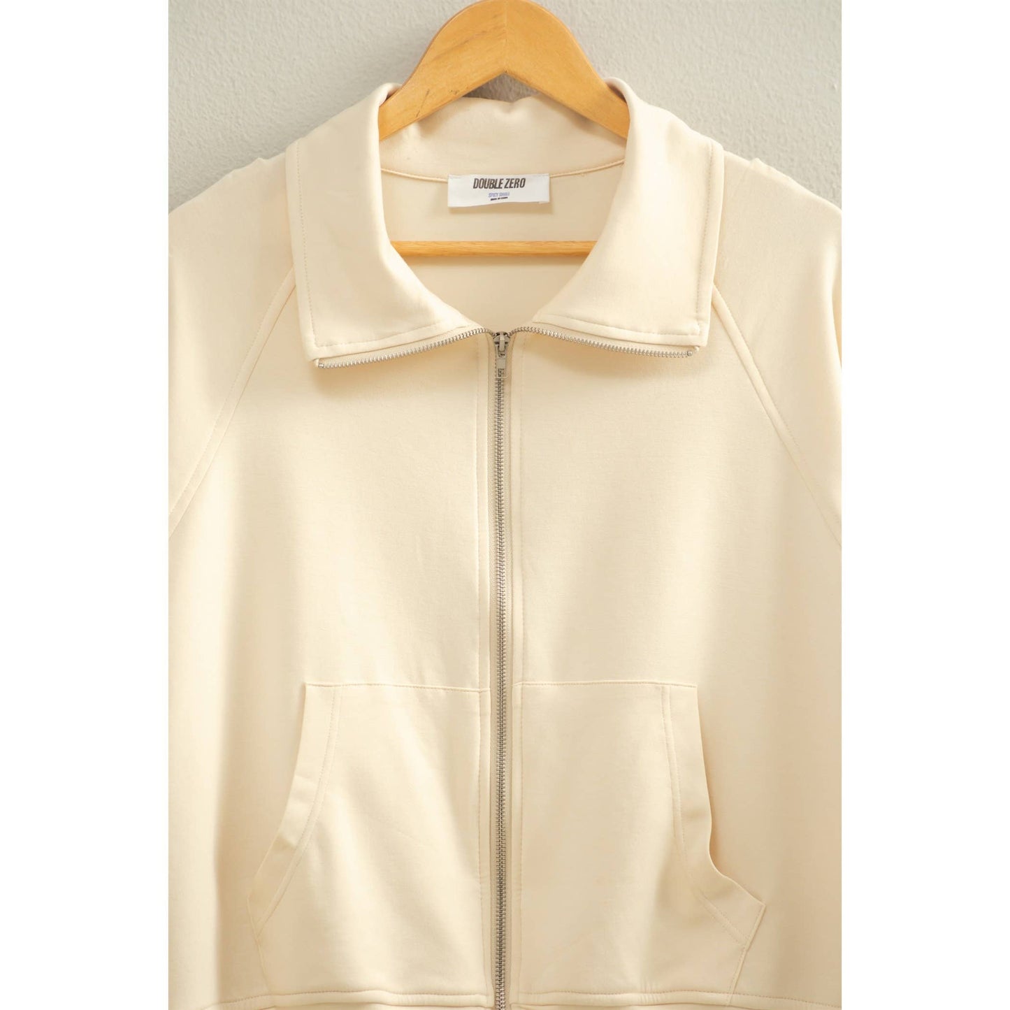 Scuba High Neck Long Sleeve Zip Jacket