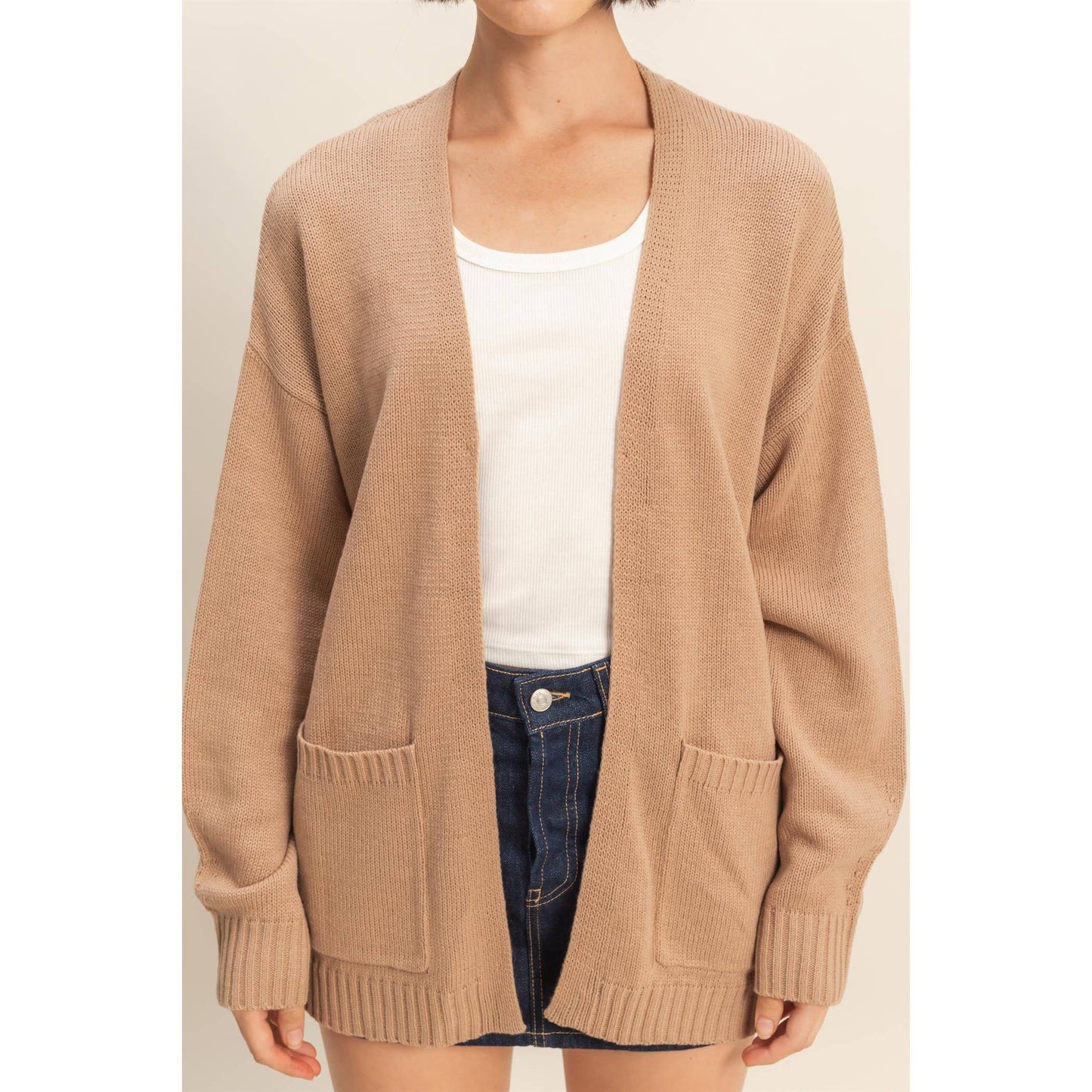 Cardigan Sweater With Pockets