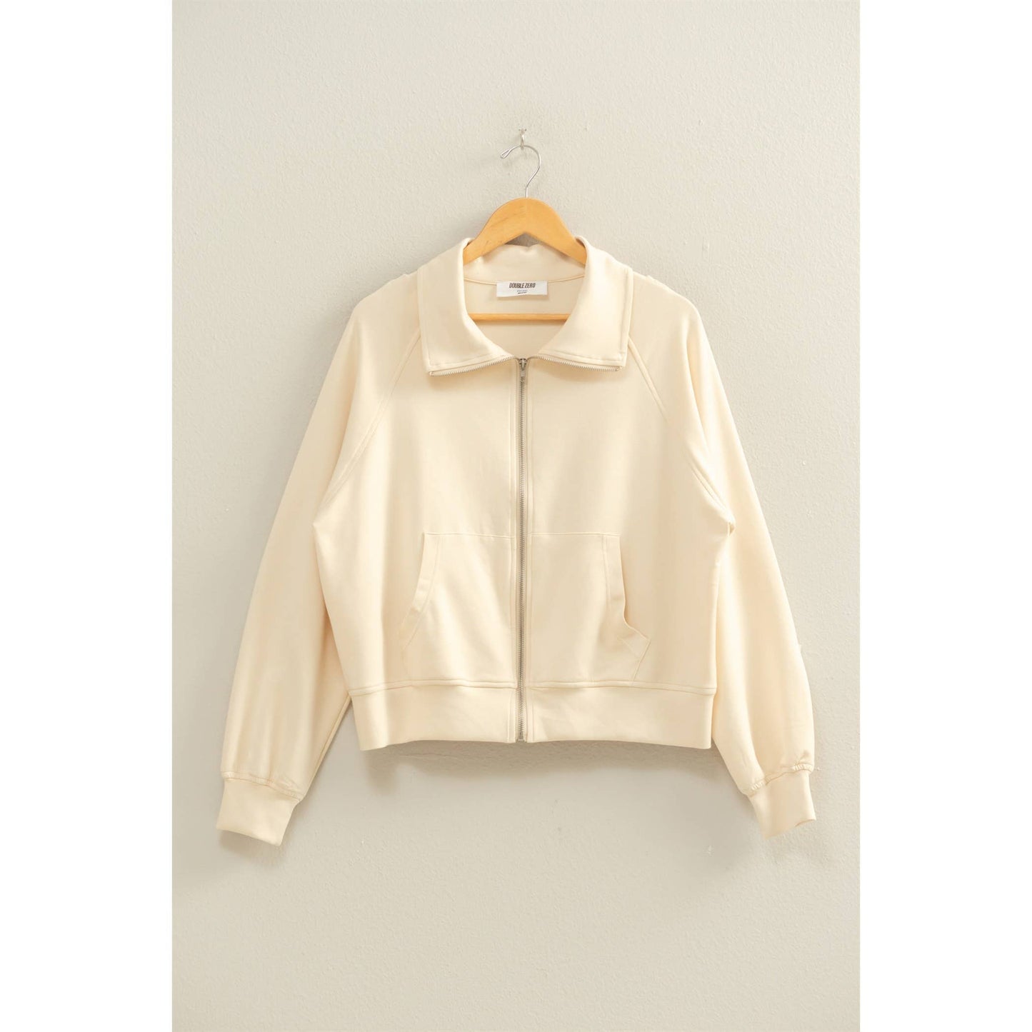 Scuba High Neck Long Sleeve Zip Jacket