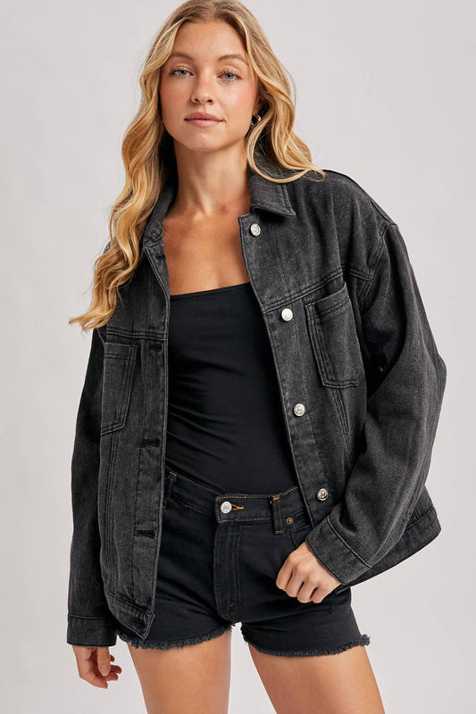 Denim Oversized Jacket