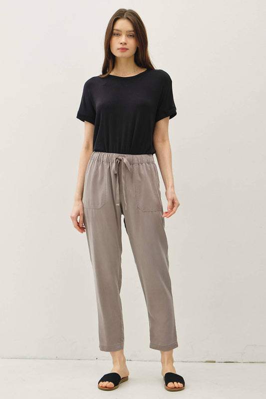 Tencel Tapered Pants