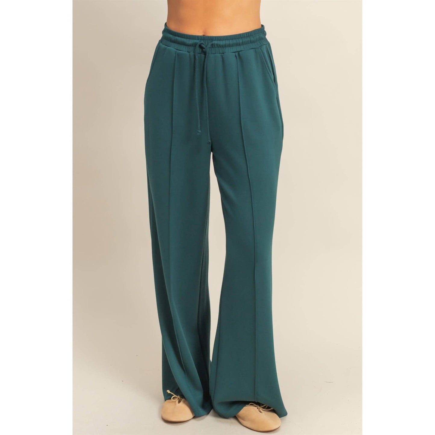 Scuba Wide Leg Pants