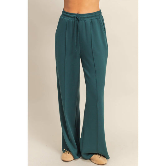 Scuba Wide Leg Pants