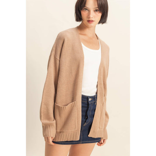 Cardigan Sweater With Pockets