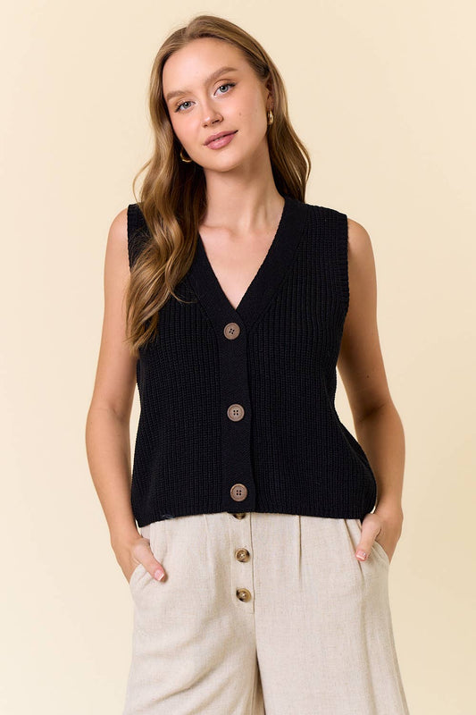 Delaney Sweater Vest