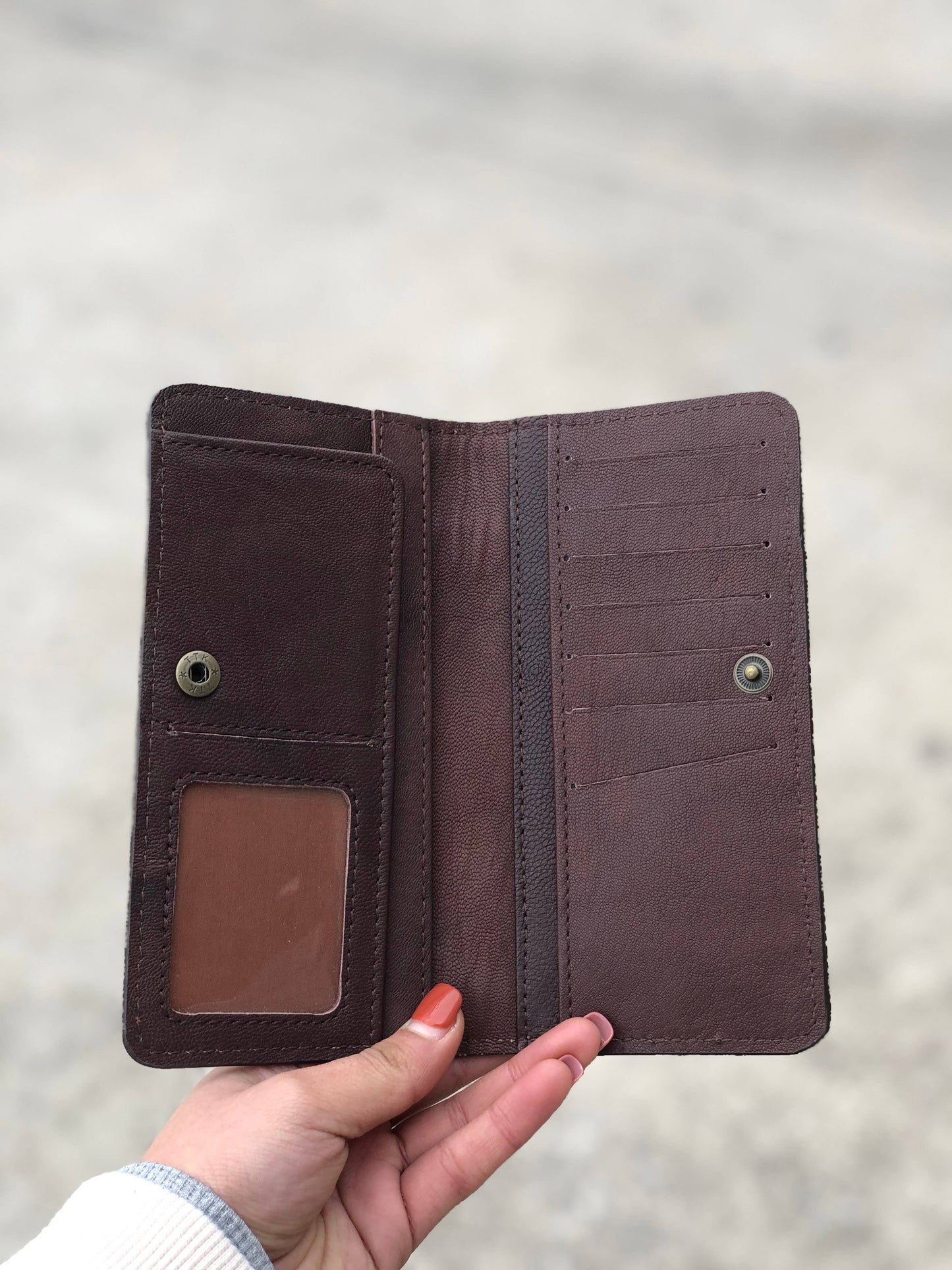 Jonas Cowhide Tooled Mens Wallet   