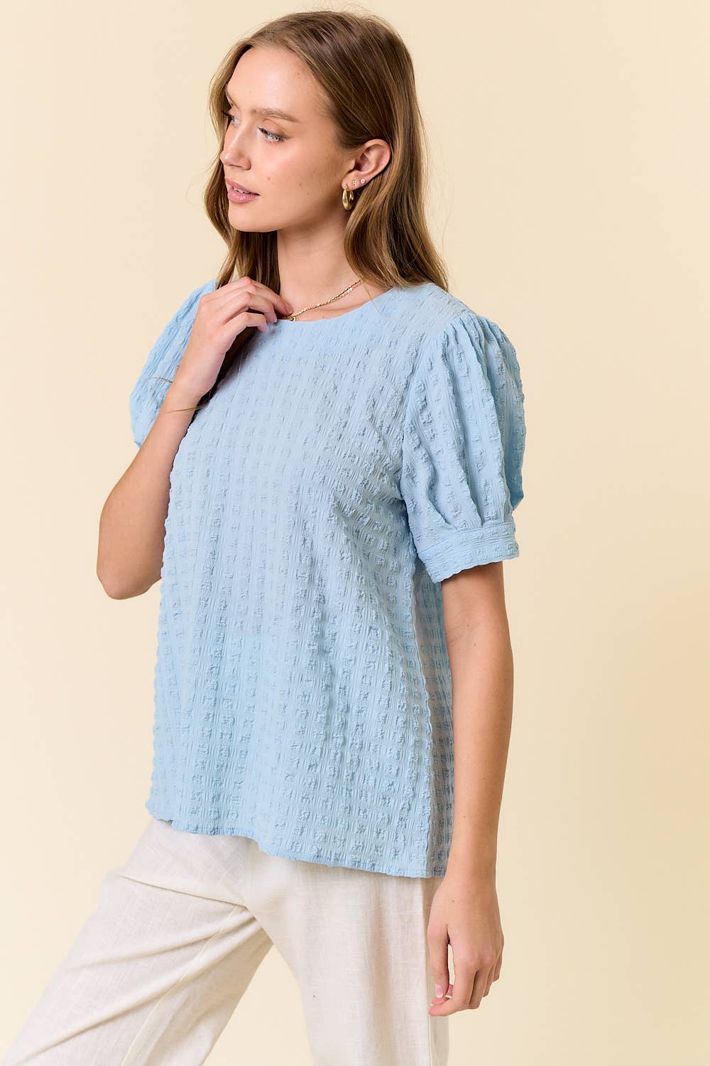 Danita Textured Blouse