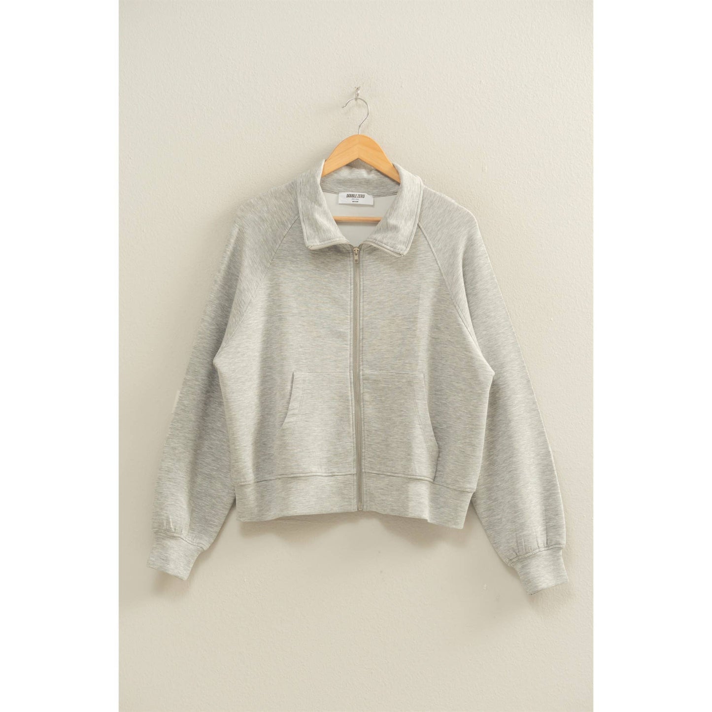 Scuba High Neck Long Sleeve Zip Jacket