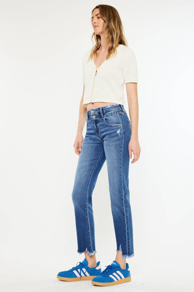 Kacie Slim Straight Jean