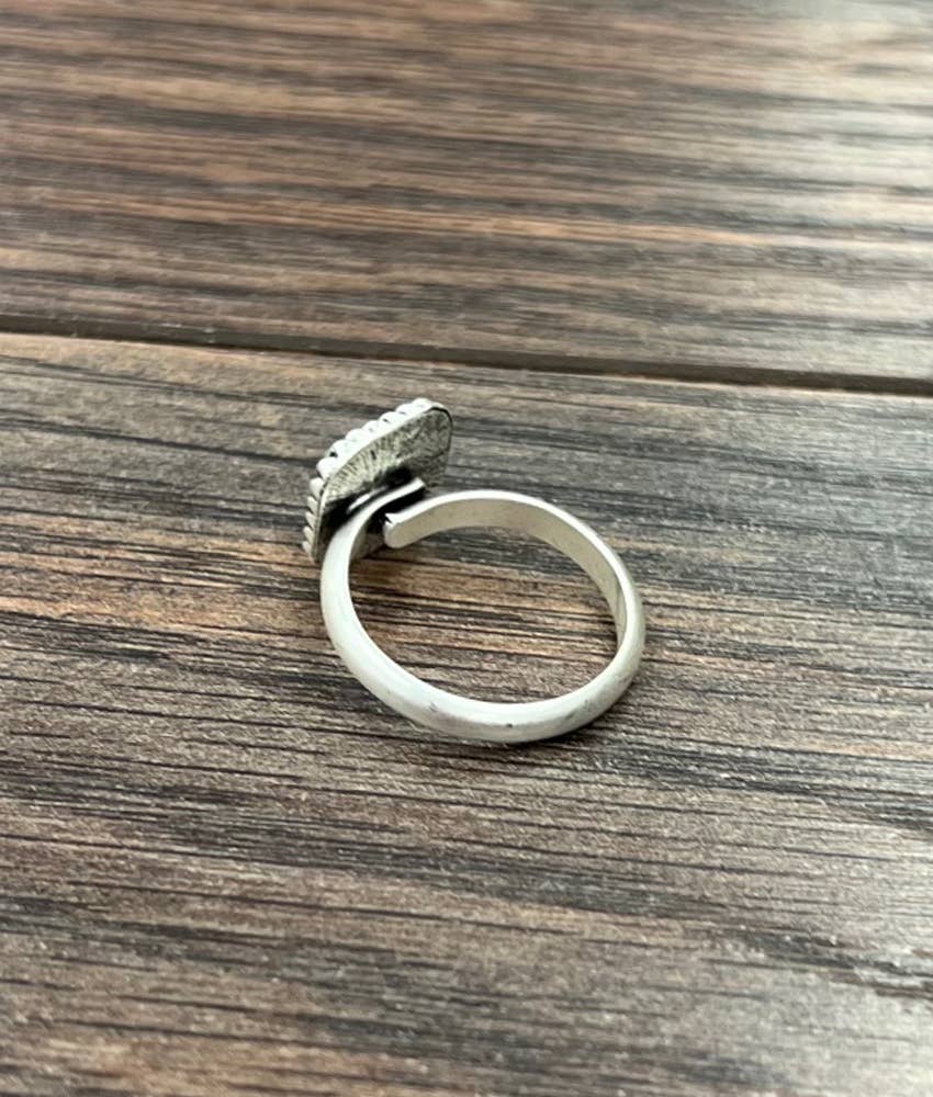 5mm Turquoise Adjustable Ring